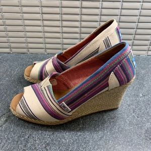 Toms Multi-color Wedge